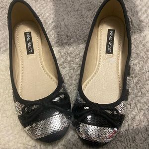 Nine West girls flats